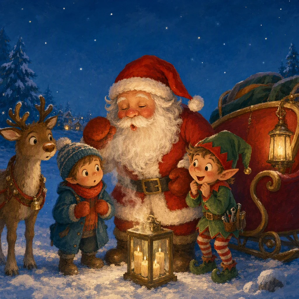 Babbo Natale è raffreddato