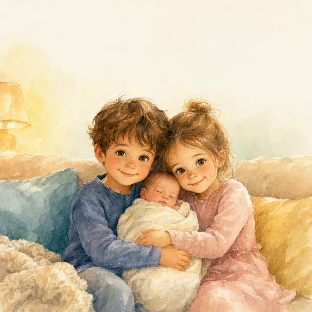 Diventiamo sorella maggiore e fratello maggiore
