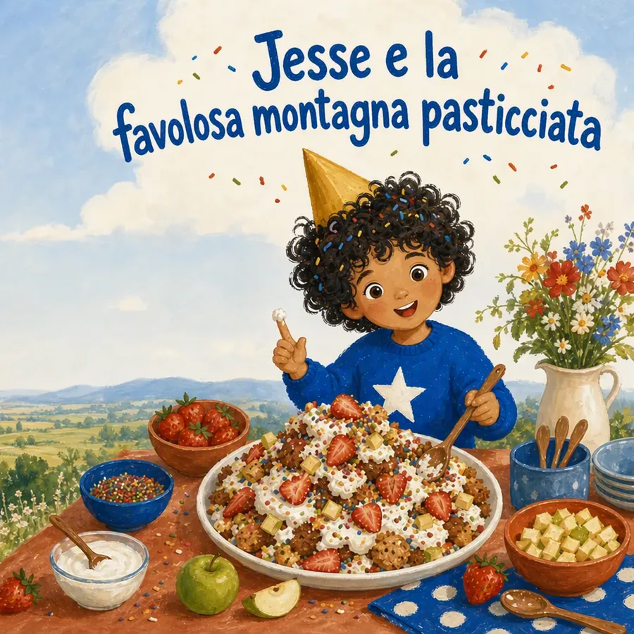 Un libro di compleanno con tuo figlio dentro